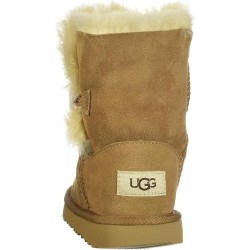 Bottes UGG Enfant Mixte Bailey Button II Mouton Qualité Supérieure