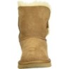 Bottes UGG Enfant Mixte Bailey Button II Mouton Qualité Supérieure